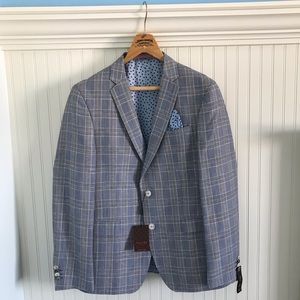 Sand Copenhagen Plaid blazer